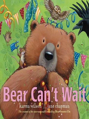 cover image of Bear Can't Wait